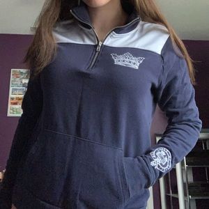 limited edition Oxford PINK VS zip up sweatshirt